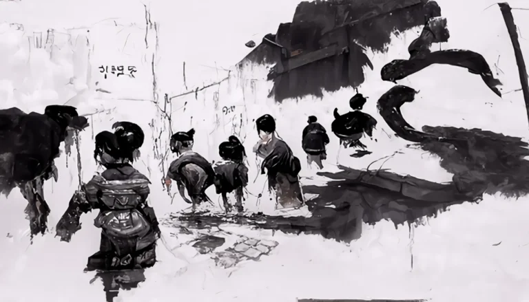Crow Eye’s View(오감도) – AI generative video_Poetic drawing series